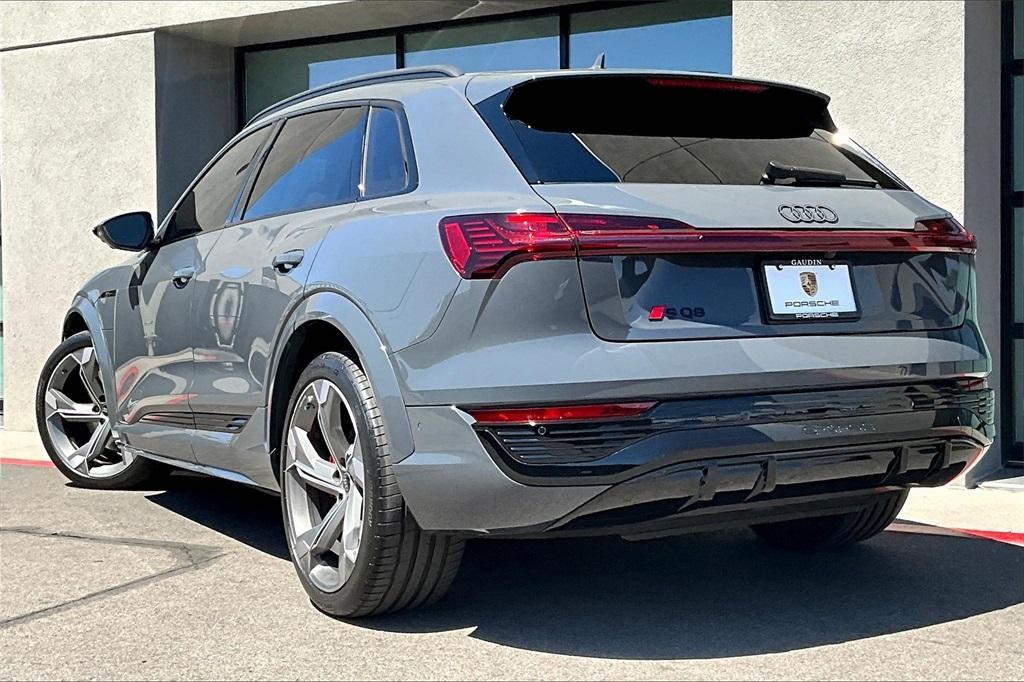 used 2024 Audi SQ8 e-tron car, priced at $61,000