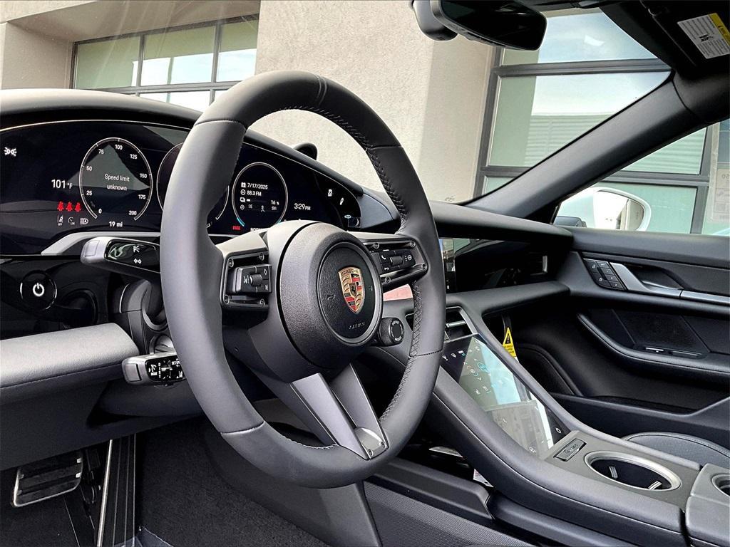 new 2025 Porsche Taycan car, priced at $123,605