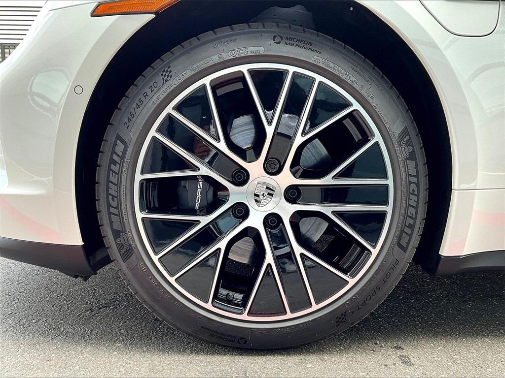 new 2025 Porsche Taycan car, priced at $123,605