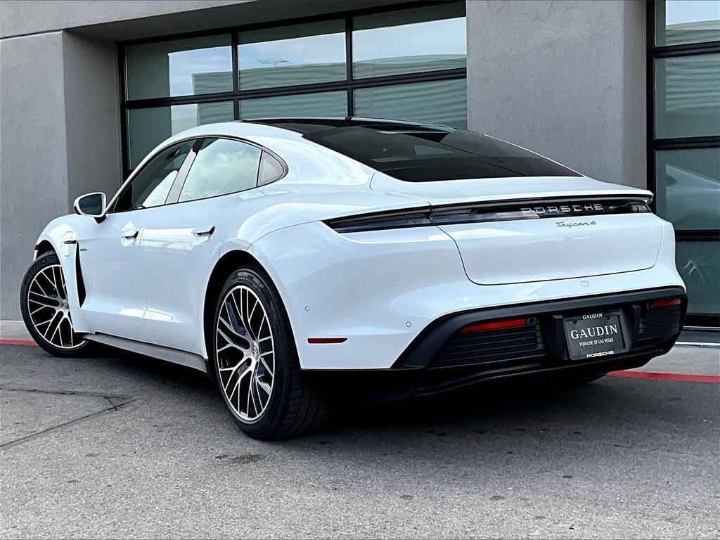 new 2025 Porsche Taycan car, priced at $123,605