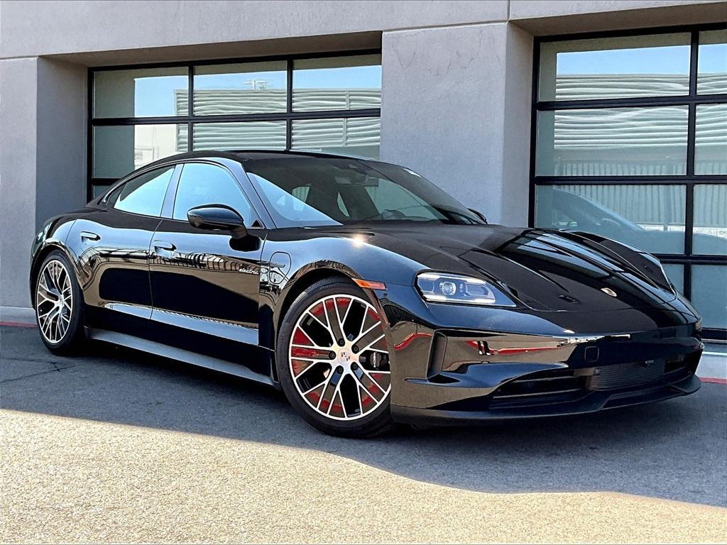 used 2025 Porsche Taycan car, priced at $100,500
