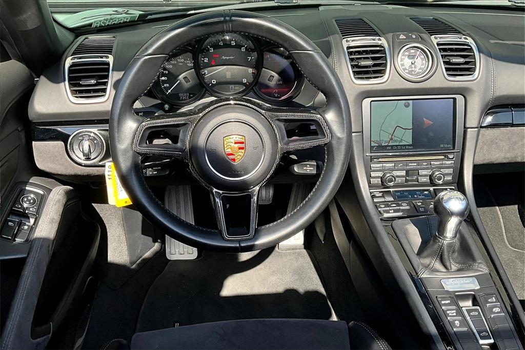 used 2016 Porsche Boxster car, priced at $110,000