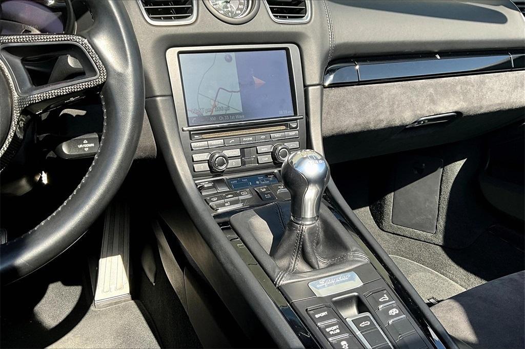 used 2016 Porsche Boxster car, priced at $110,000