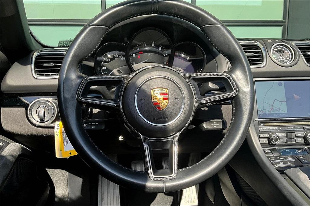 used 2016 Porsche Boxster car, priced at $110,000