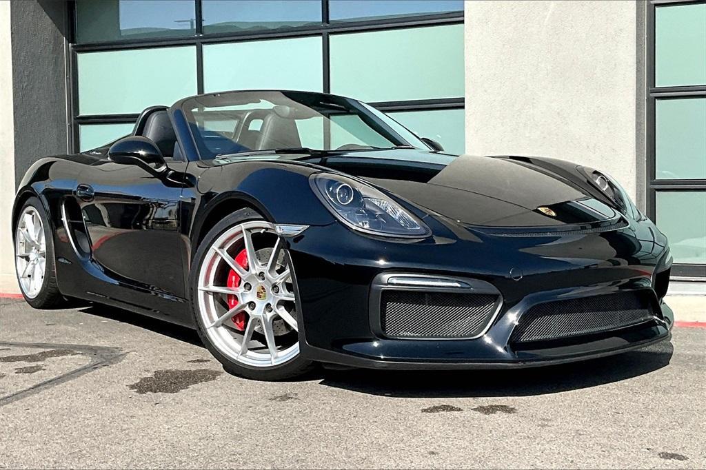 used 2016 Porsche Boxster car, priced at $110,000