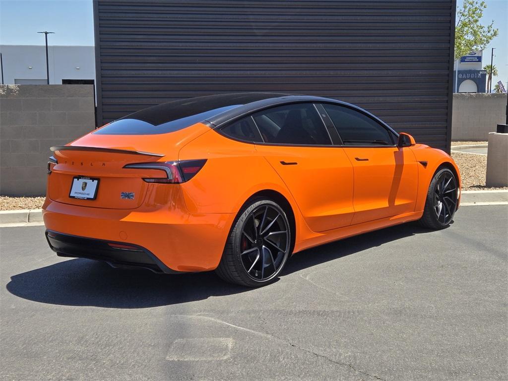 used 2024 Tesla Model 3 car, priced at $45,250