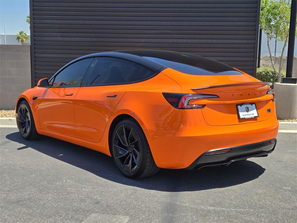 used 2024 Tesla Model 3 car, priced at $45,250