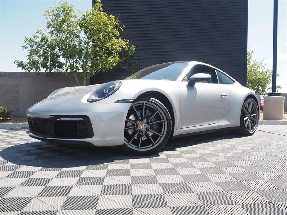 used 2021 Porsche 911 car, priced at $113,400