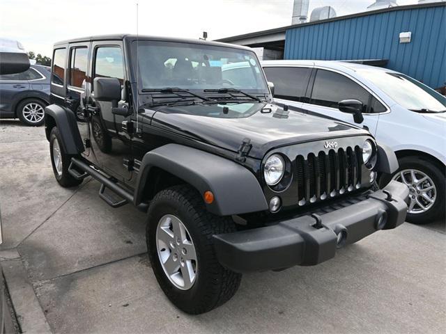 used 2018 Jeep Wrangler JK Unlimited car, priced at $14,966