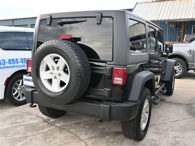 used 2018 Jeep Wrangler JK Unlimited car, priced at $14,966