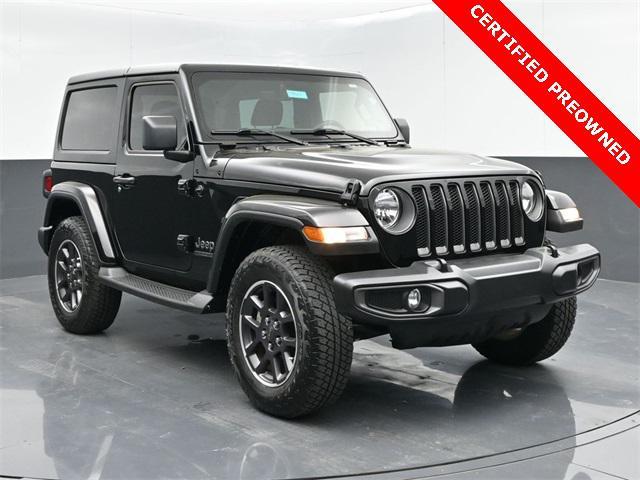 used 2021 Jeep Wrangler car, priced at $29,899