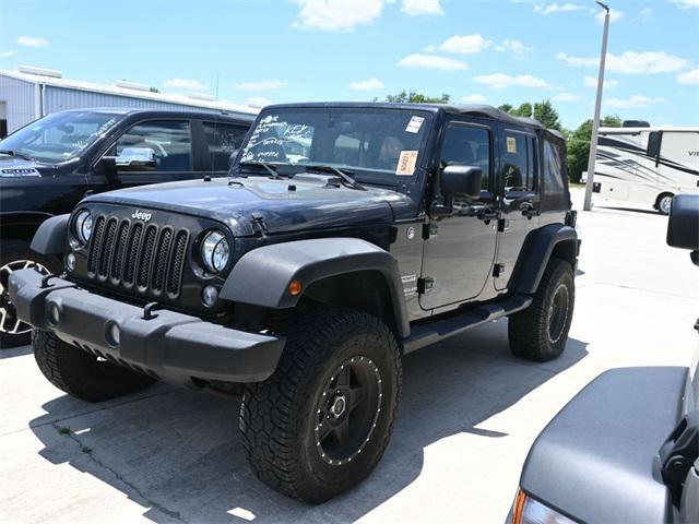 used 2015 Jeep Wrangler Unlimited car, priced at $20,805