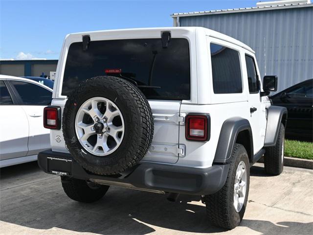 used 2021 Jeep Wrangler car, priced at $31,445