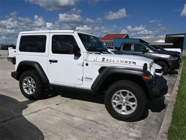 used 2021 Jeep Wrangler car, priced at $31,445