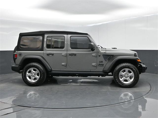 used 2021 Jeep Wrangler Unlimited car, priced at $31,385