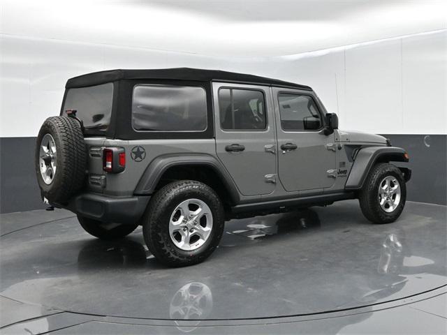 used 2021 Jeep Wrangler Unlimited car, priced at $31,385