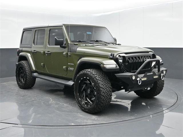 used 2021 Jeep Wrangler Unlimited car, priced at $33,687