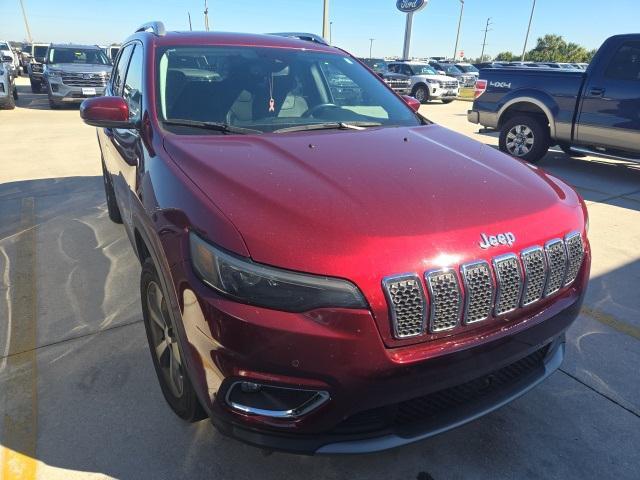 used 2021 Jeep Cherokee car, priced at $21,758