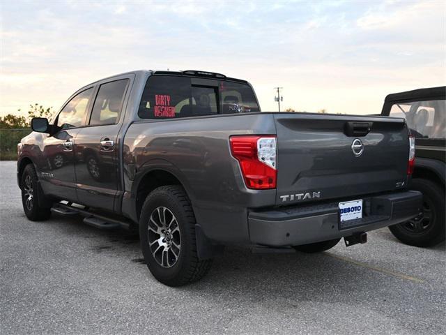 used 2021 Nissan Titan car, priced at $26,440