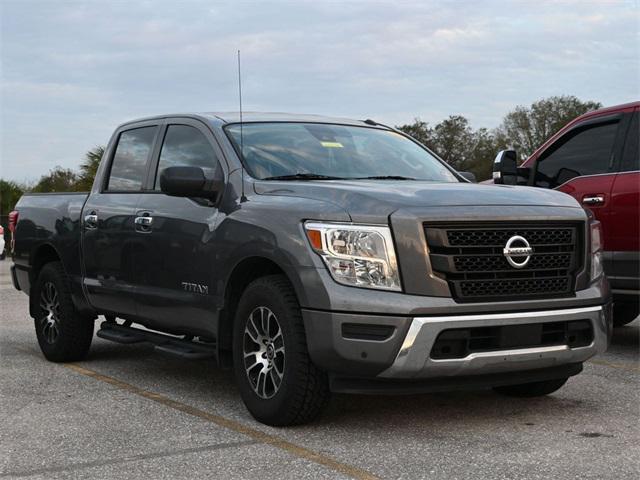 used 2021 Nissan Titan car, priced at $26,445