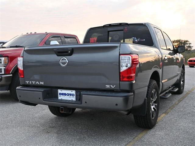 used 2021 Nissan Titan car, priced at $26,440