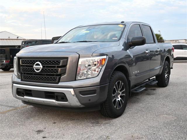 used 2021 Nissan Titan car, priced at $26,440