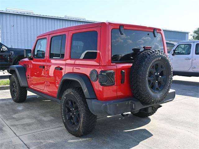 used 2021 Jeep Wrangler car, priced at $33,836