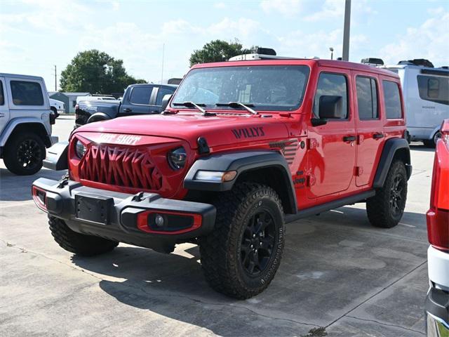 used 2021 Jeep Wrangler car, priced at $33,836