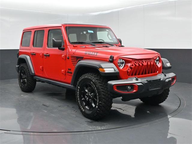 used 2021 Jeep Wrangler car, priced at $31,498