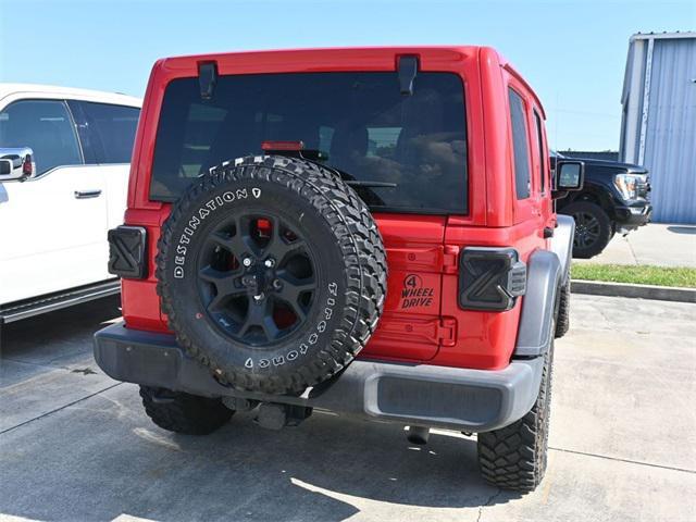 used 2021 Jeep Wrangler car, priced at $33,836