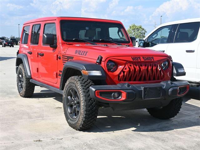 used 2021 Jeep Wrangler car, priced at $33,836