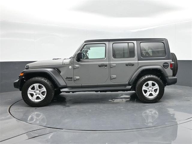 used 2021 Jeep Wrangler Unlimited car, priced at $30,712