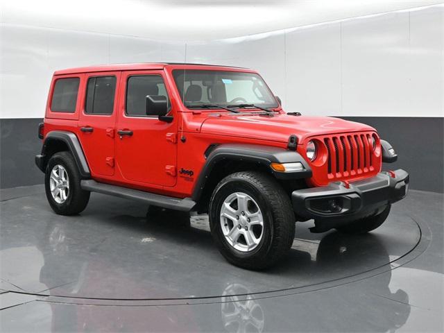 used 2021 Jeep Wrangler Unlimited car, priced at $28,154