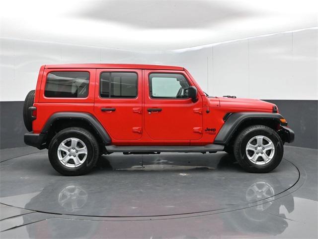 used 2021 Jeep Wrangler Unlimited car, priced at $28,154