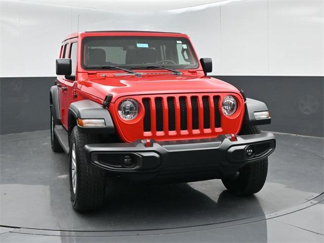 used 2021 Jeep Wrangler Unlimited car, priced at $28,154