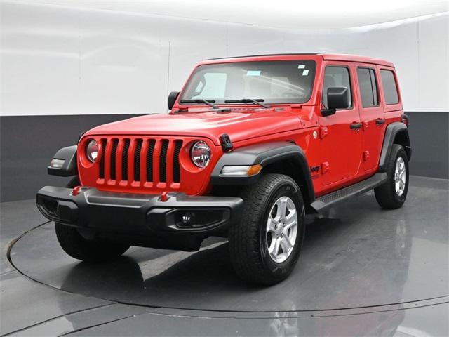 used 2021 Jeep Wrangler Unlimited car, priced at $28,154