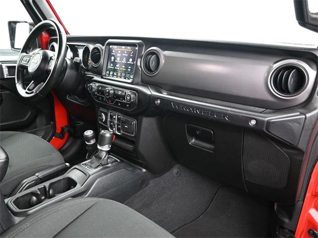 used 2021 Jeep Wrangler Unlimited car, priced at $28,154