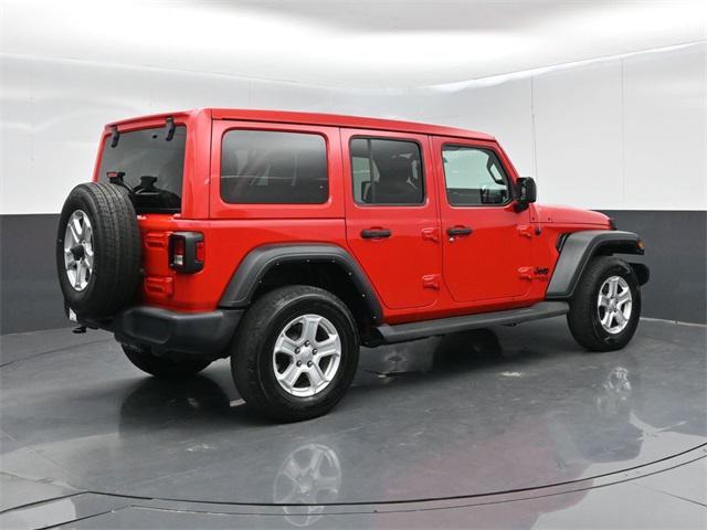 used 2021 Jeep Wrangler Unlimited car, priced at $28,154