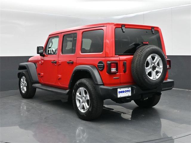 used 2021 Jeep Wrangler Unlimited car, priced at $28,154