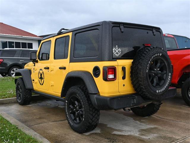 used 2021 Jeep Wrangler Unlimited car, priced at $32,908