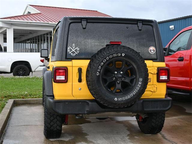 used 2021 Jeep Wrangler Unlimited car, priced at $32,908