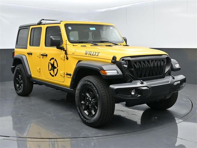 used 2021 Jeep Wrangler Unlimited car, priced at $31,988