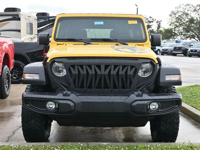 used 2021 Jeep Wrangler Unlimited car, priced at $32,908