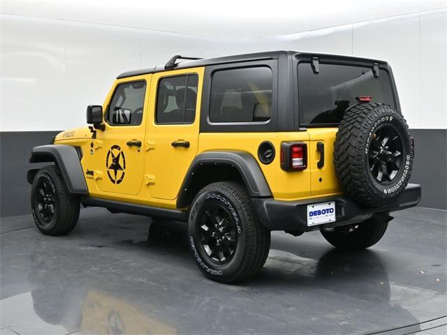 used 2021 Jeep Wrangler Unlimited car, priced at $31,988