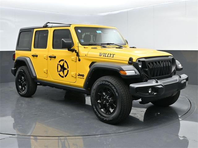 used 2021 Jeep Wrangler Unlimited car, priced at $31,988