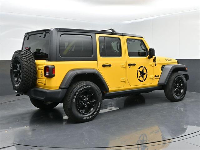 used 2021 Jeep Wrangler Unlimited car, priced at $31,988