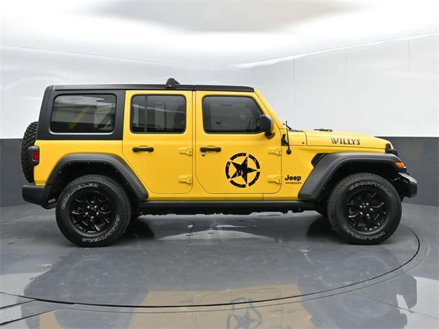 used 2021 Jeep Wrangler Unlimited car, priced at $31,988