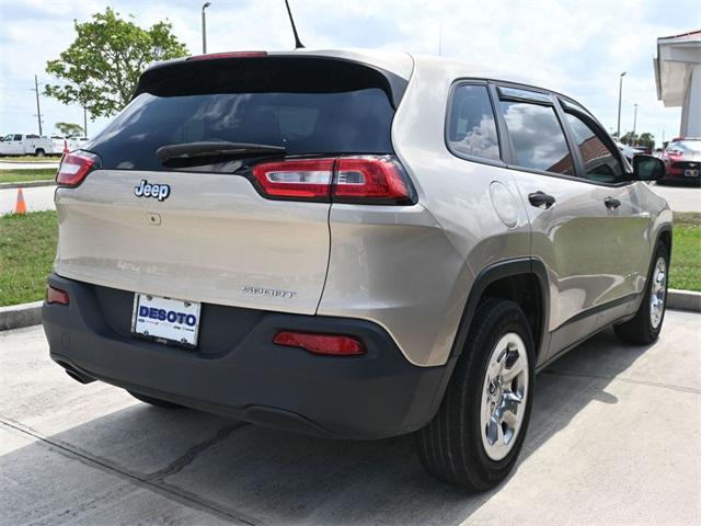 used 2015 Jeep Cherokee car, priced at $11,718
