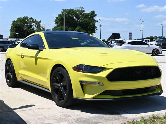 used 2021 Ford Mustang car, priced at $27,128