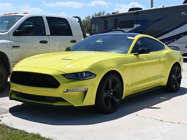used 2021 Ford Mustang car, priced at $25,316